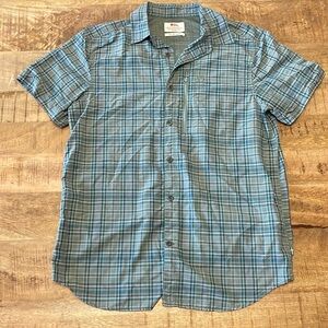 Fjallraven Abisko Hike Shirt Short Sleeve Plaid Medium